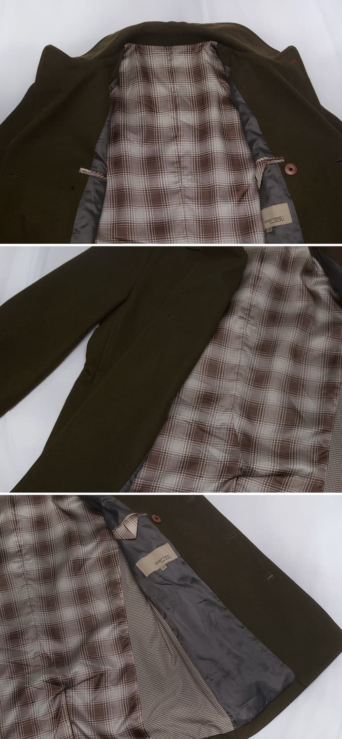 시리즈 (series) 모던 클래식 멜튼울 더블 피코트 자켓 (100+) 상품이미지7