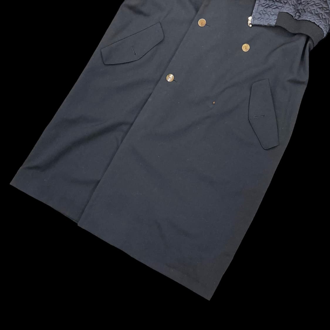 JEAN PAUL GAULTIER 봄버 레이어드 롱코트 상품이미지6