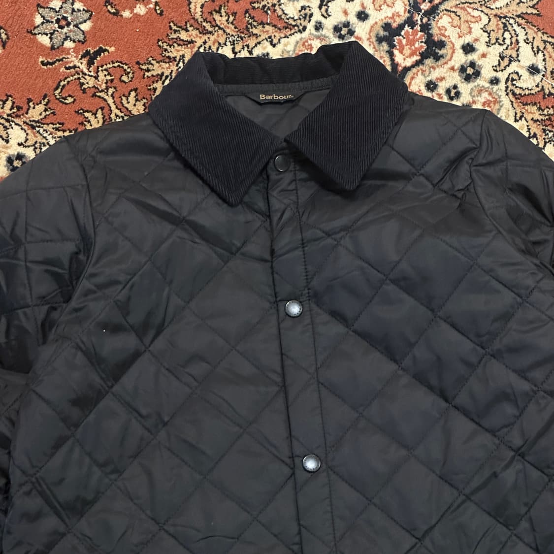 바버 리데스데일 블랙 (M-L) 퀼팅자켓 상품이미지3