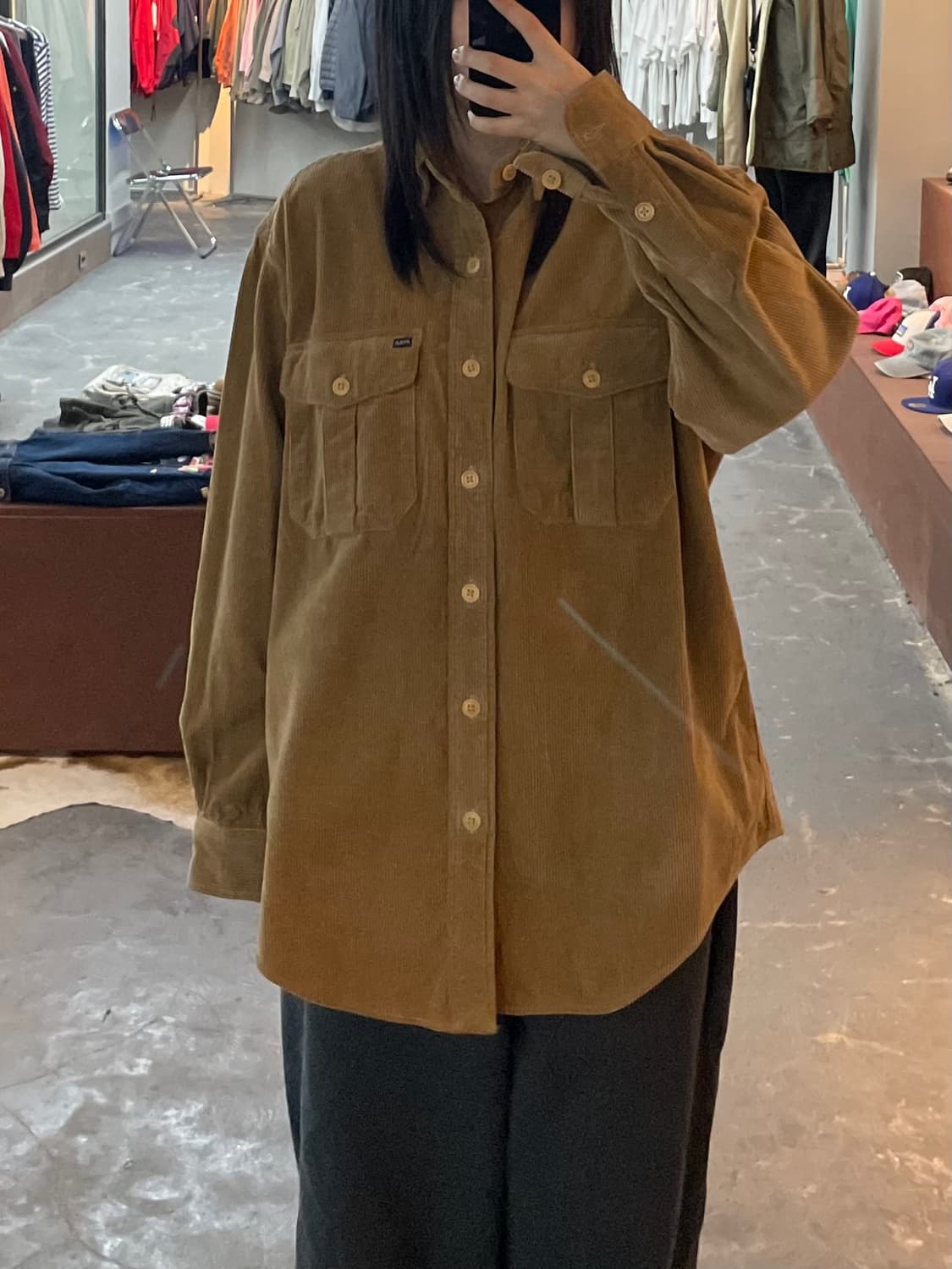 폴로 랄프로렌 코듀로이 셔츠 H2048 상품이미지1