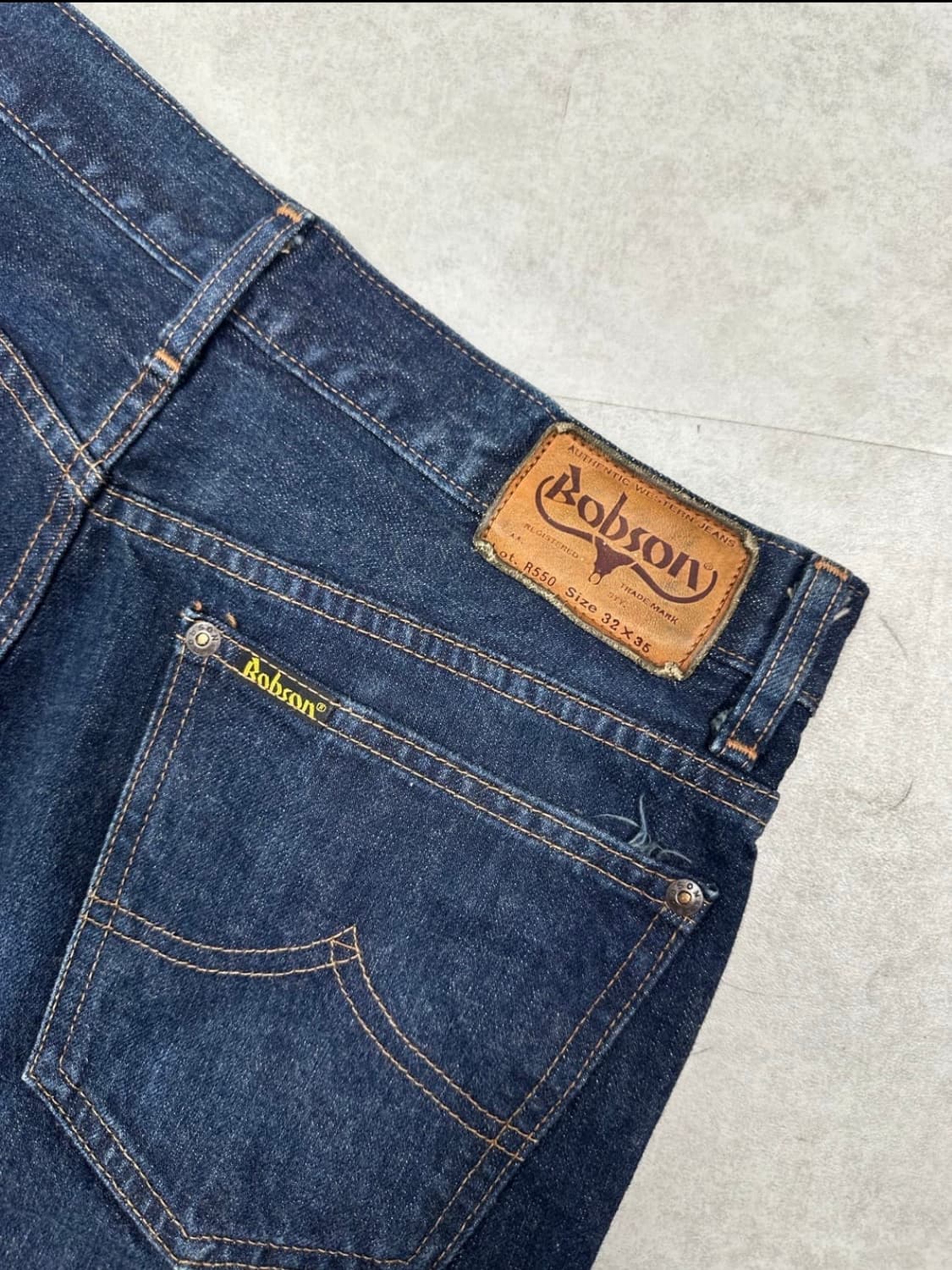 밥슨 벨바텀 플레어진 부츠컷 상품이미지4