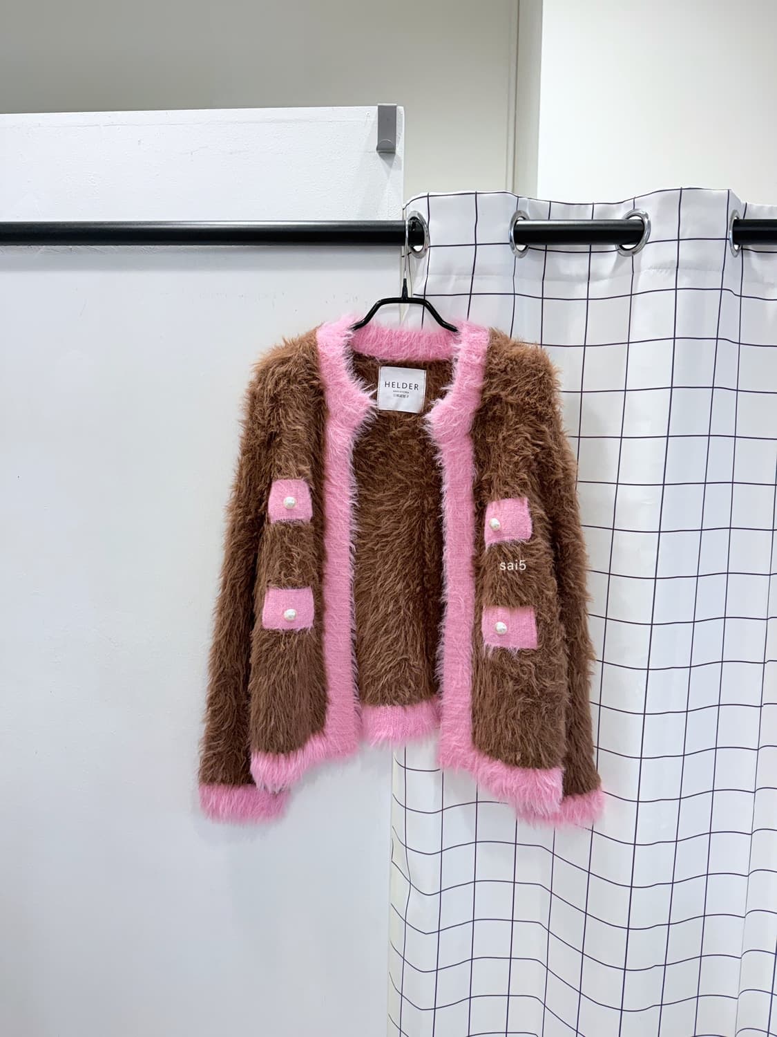 헬더 퍼가디건 상품이미지1