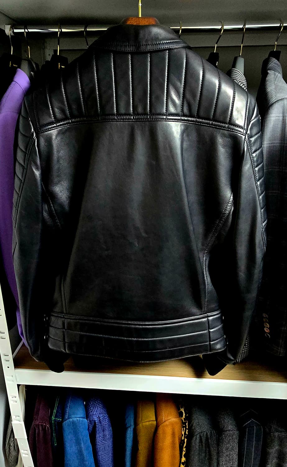 (명작,강추👍)발망 가죽자켓 라이더자켓 레더자켓 상품이미지3