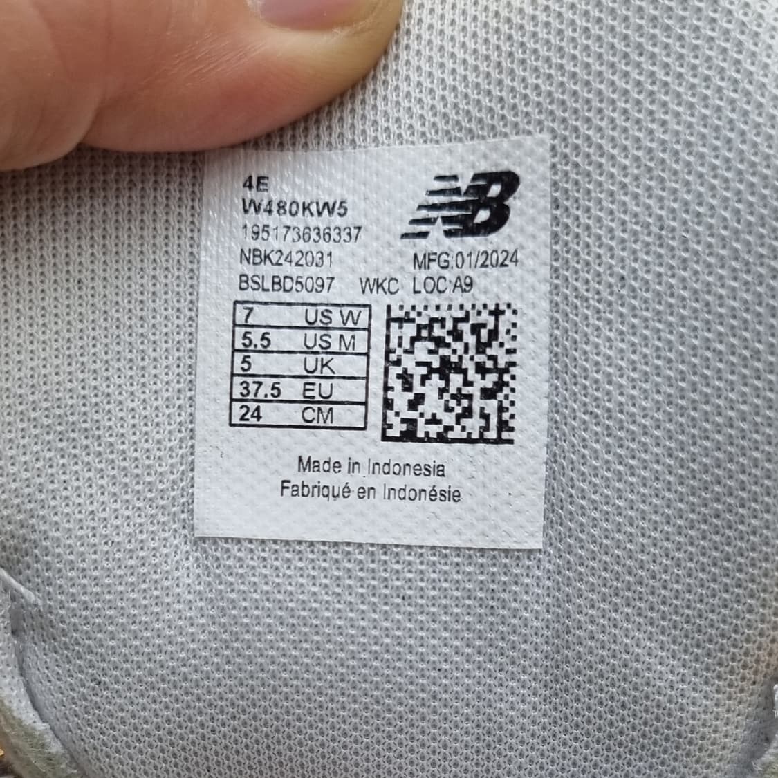 뉴발란스 480 v5 여성운동화240  상품이미지6