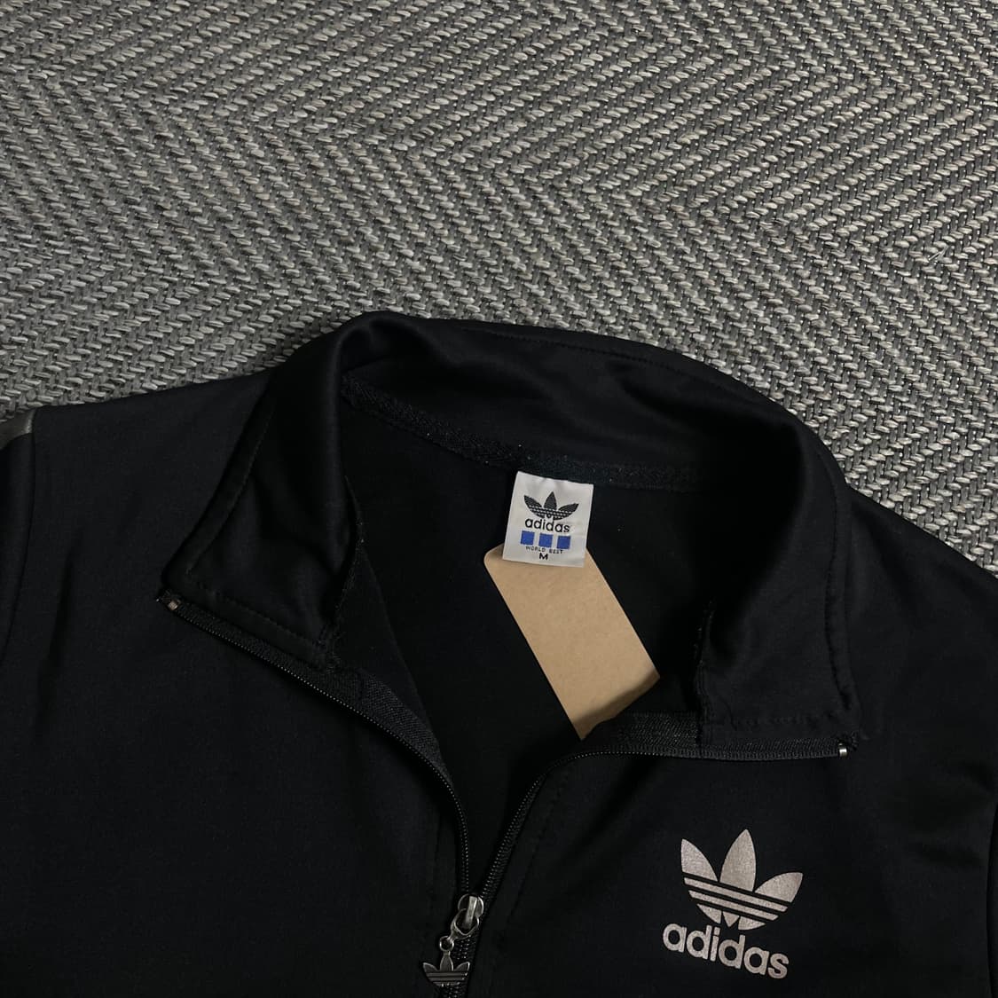 아디다스 파이어버드 빅로고 트랙탑 져지 블랙o 4602 상품이미지4