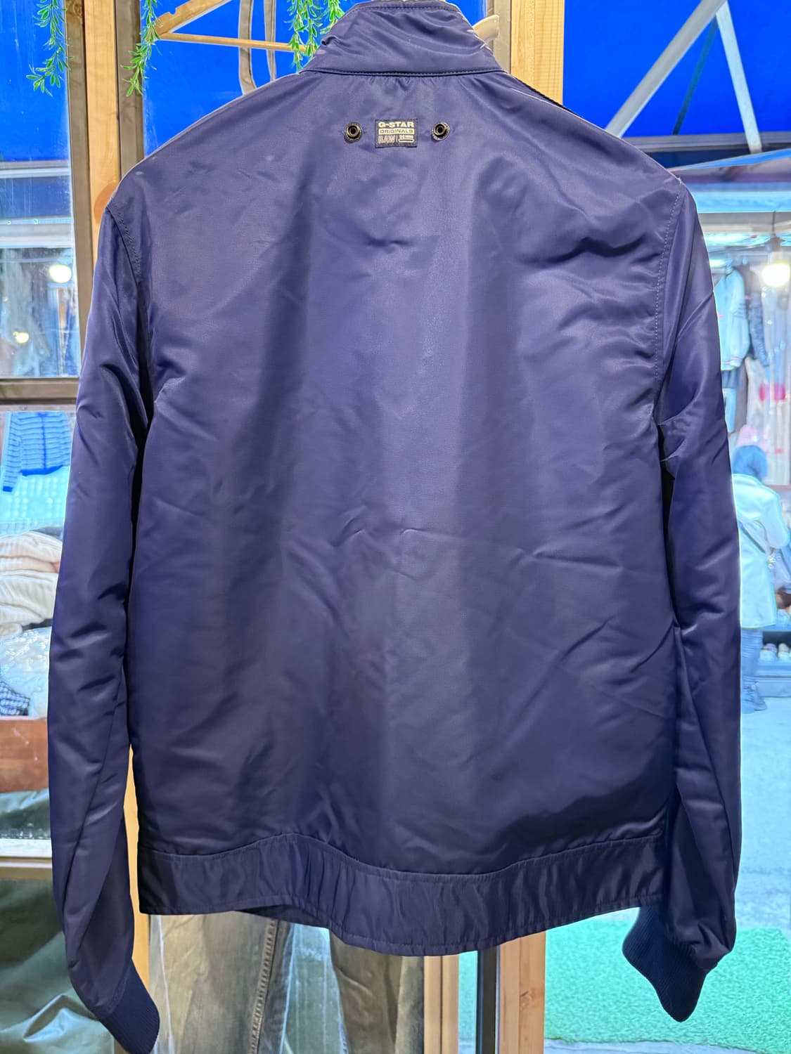 지스타 로우 네이비 해링턴 자켓 상품이미지4