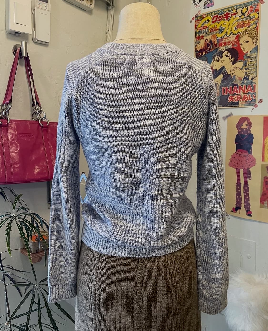 블루 디테일 집업 가디건 [무배] 상품이미지2