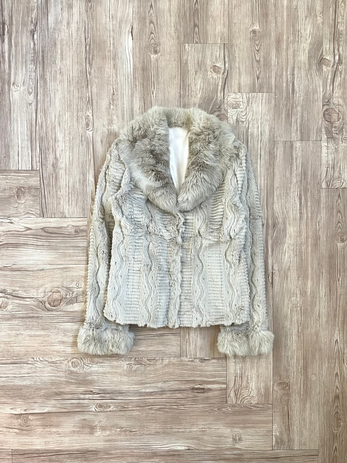 japab vtg 토키 퍼 자켓 상품이미지1