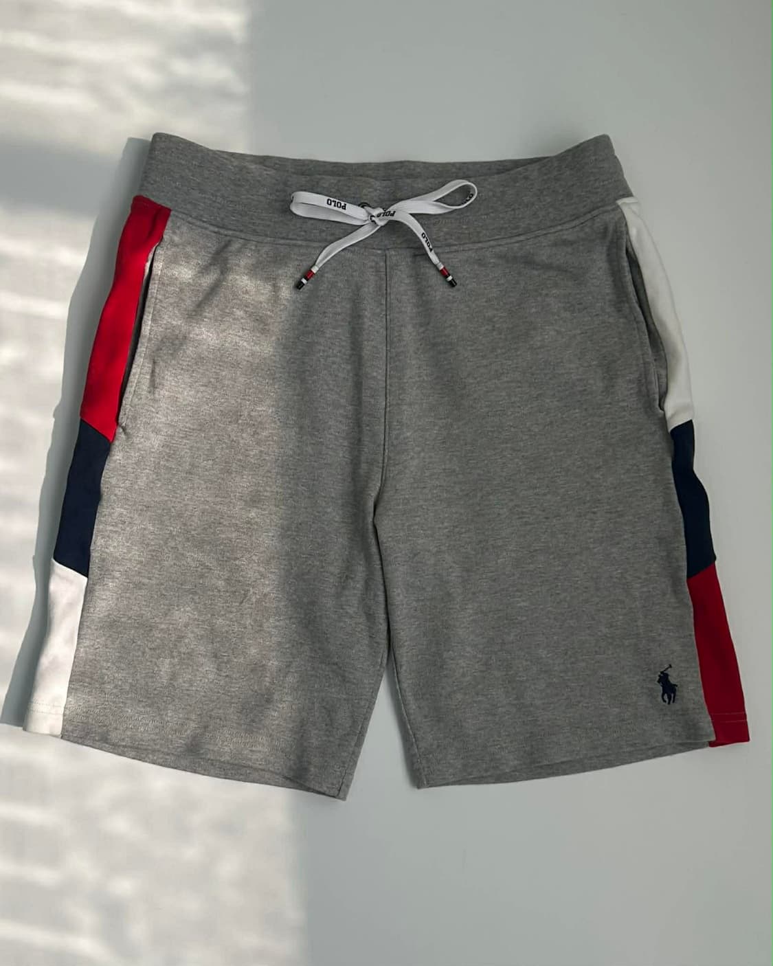 [S] 폴로 랄프로렌 신형 큐알 애슬래틱 로고 스웨트 쇼츠 하프 팬츠 반 상품이미지1