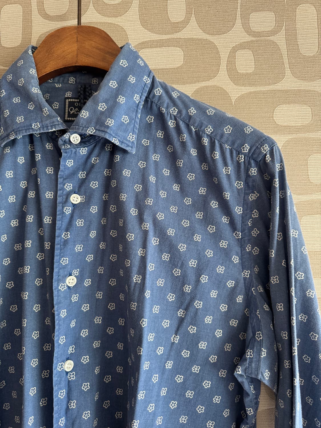 Orian 오리앙 플라워 패턴 셔츠 상품이미지3