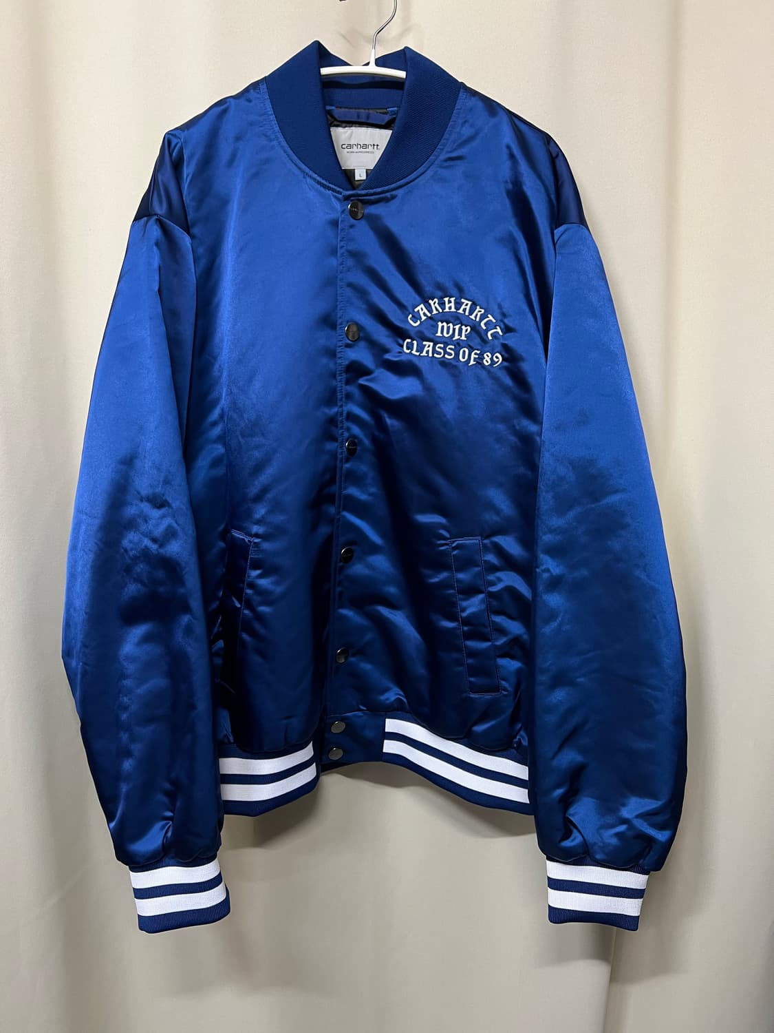 칼하트wip 클래스 오브 89 봄버 자켓 L 상품이미지3