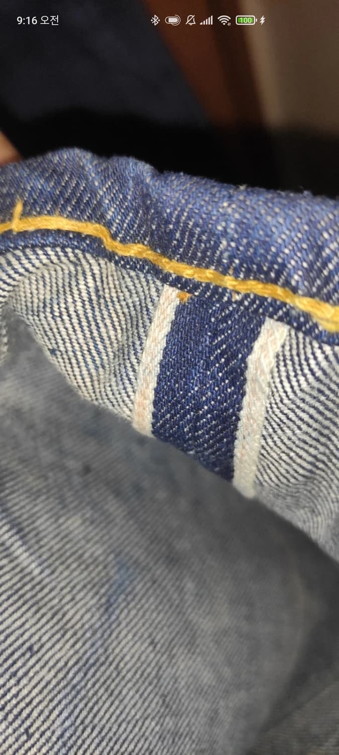 60s 리바이스 셀비지 빅E 26인치 상품이미지4