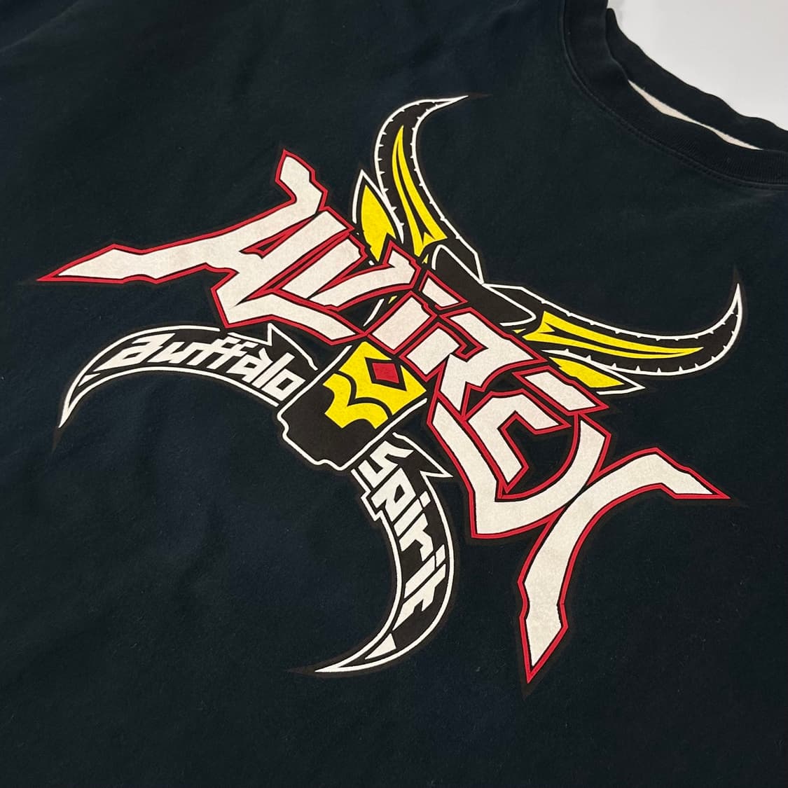 90‘s avirex cow big t-shirt 상품이미지6
