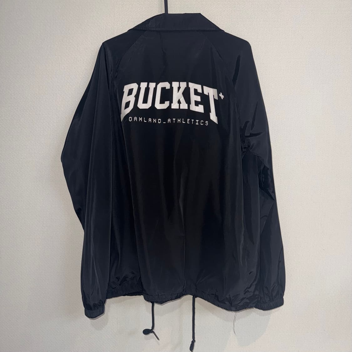 버킷 코치 자켓 블랙 L 상품이미지2