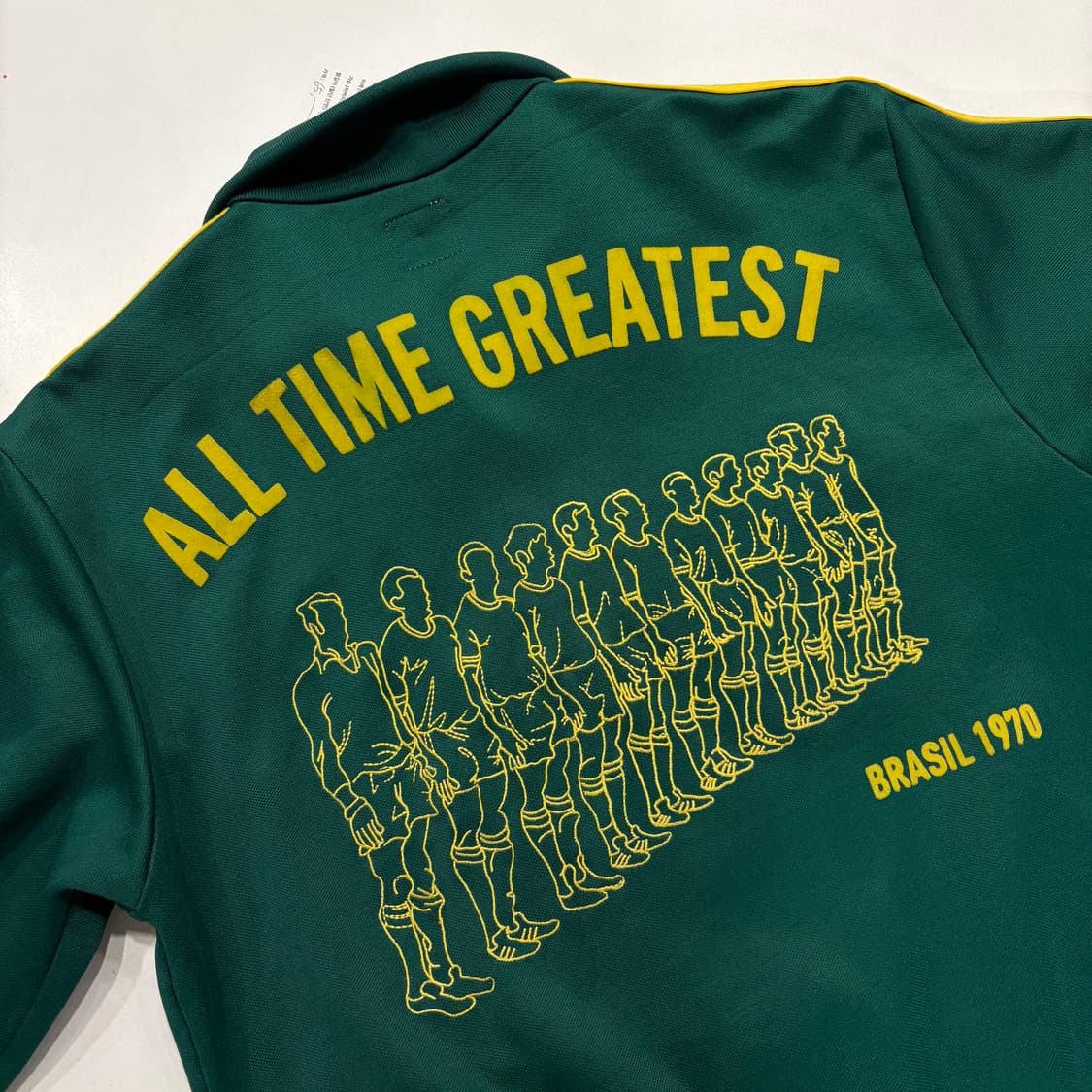 [S] 06s 아디다스 브라질 트랙탑 녹색/노란색 B504 상품이미지8