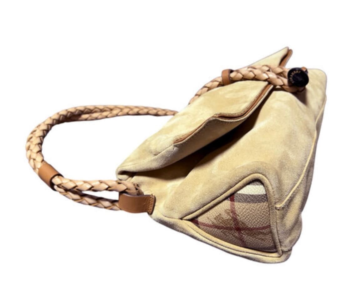 Burberry 버버리 스웨이드 가방 소가죽 상품이미지8