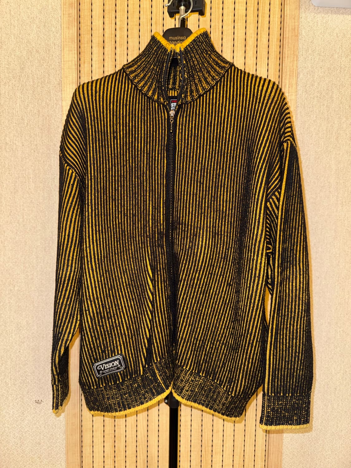 비전스트릿웨어 니트 집업 상품이미지2