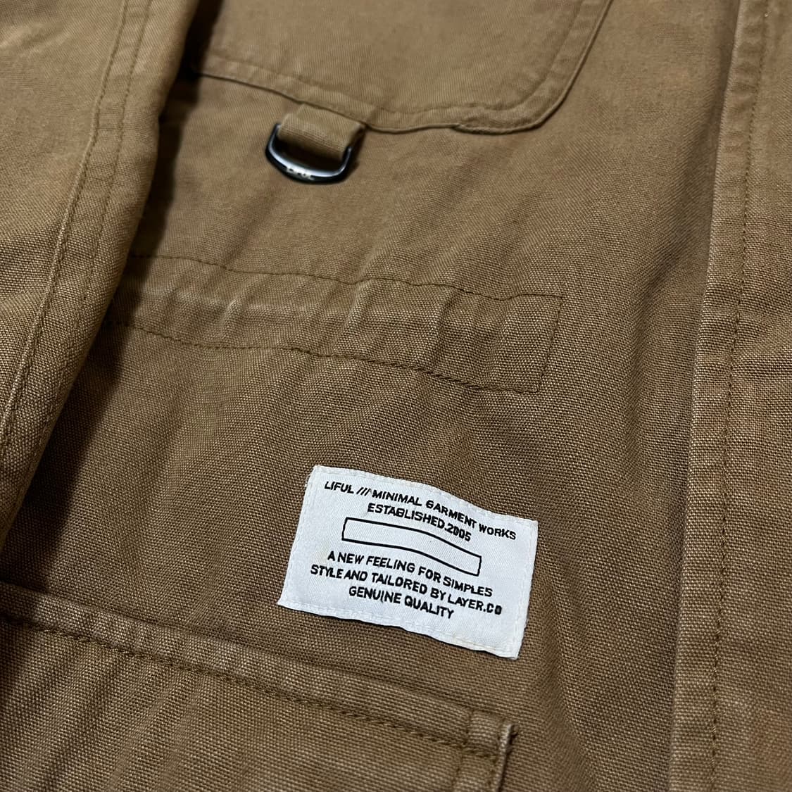 라이풀 누빔 밀리터리 M65 야상 필드자켓 L/100 상품이미지6