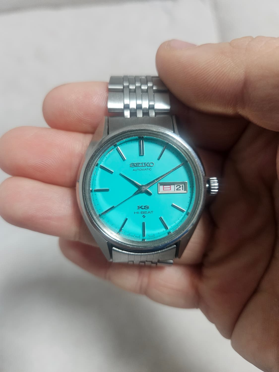 빈티지 킹 세이코 (King Seiko) 하이비트(HI-Beat) 시계 상품이미지6