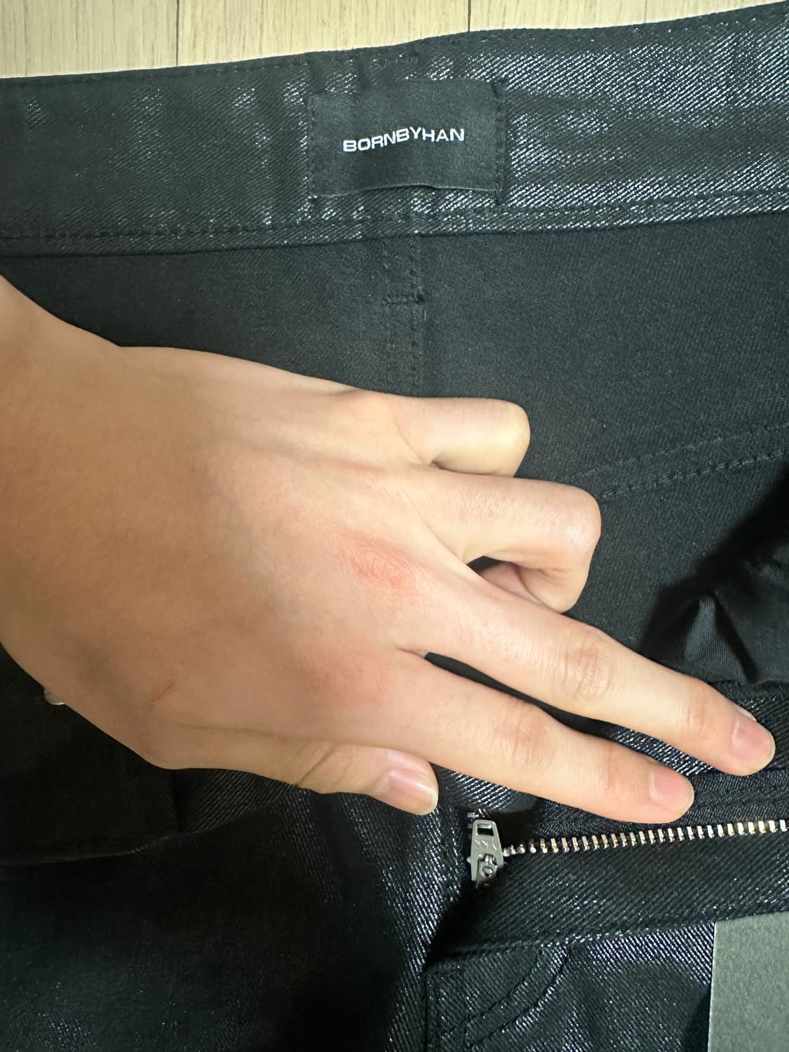 Bornbyhan  부츠컷 왁스 진 상품이미지5