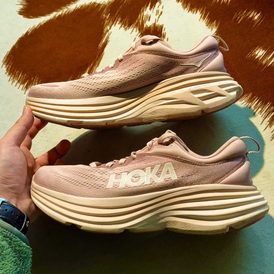 호카 본디8 페일모브 (240) 라이트 핑크 상품이미지7