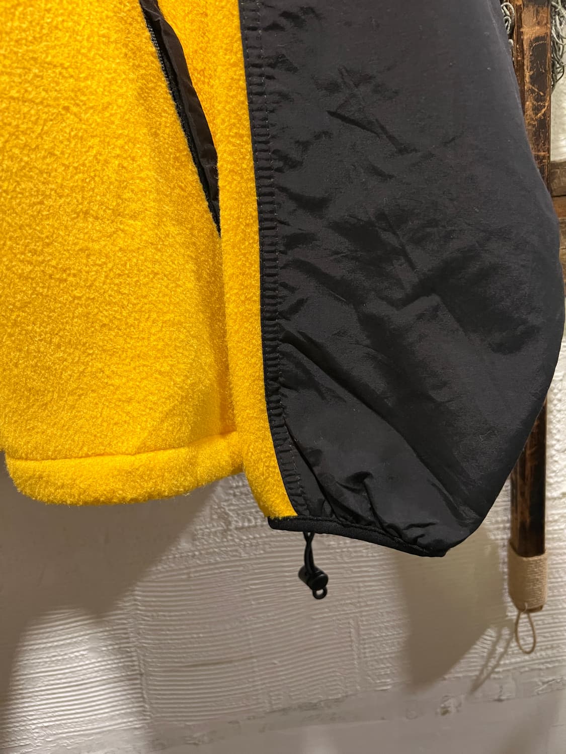 [L]90's 엘엘빈 Made in USA  올웨더 옐로우 플리스 자켓 상품이미지6