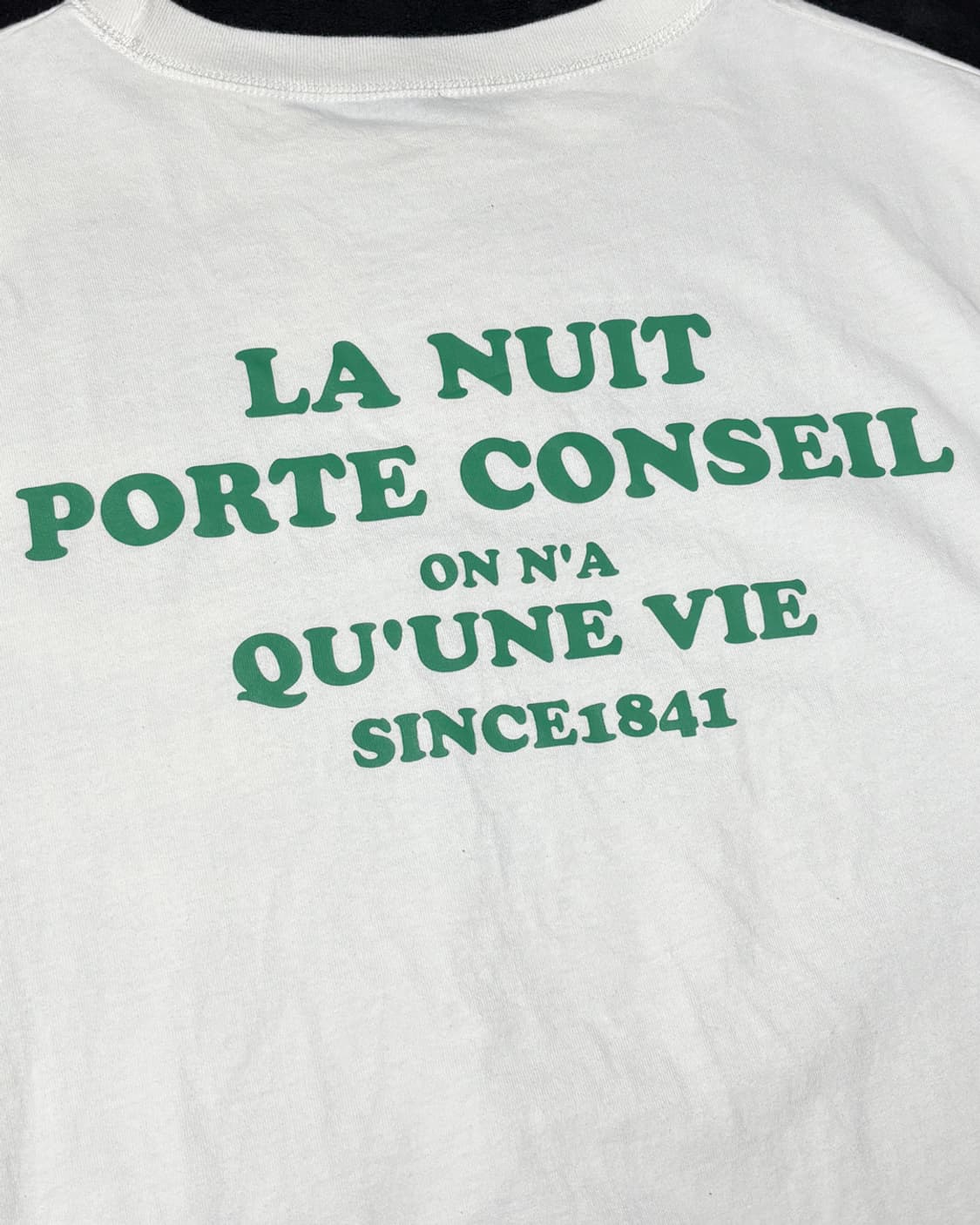 일본빈티지 백로고 티셔츠 상품이미지3