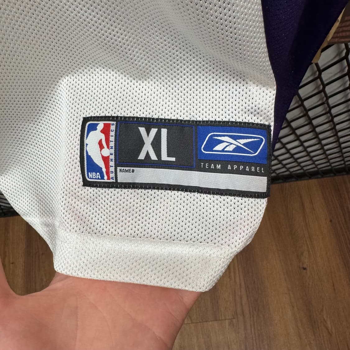 00s 리복 X NBA 피닉스 선즈 스윙맨 나시 저지 화이트 상품이미지7