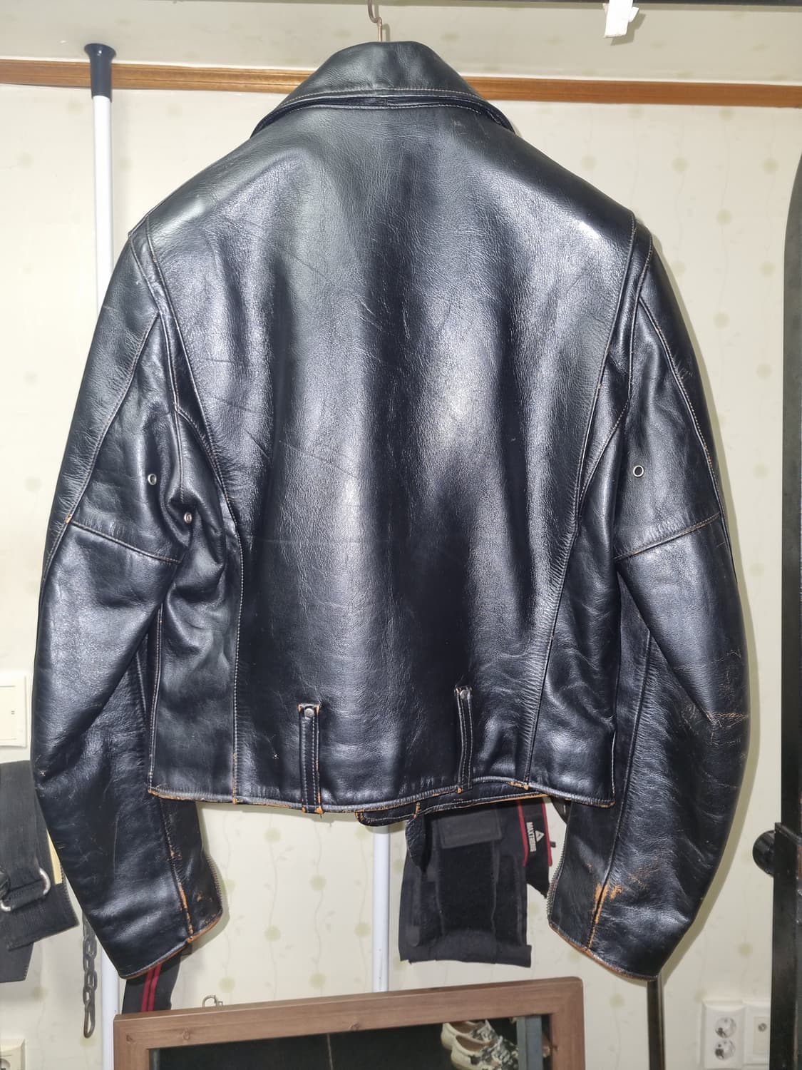 토요엔터프라이즈 36 D링 라이더 말가죽 자켓 인디언모터싸이클 홀스 상품이미지2