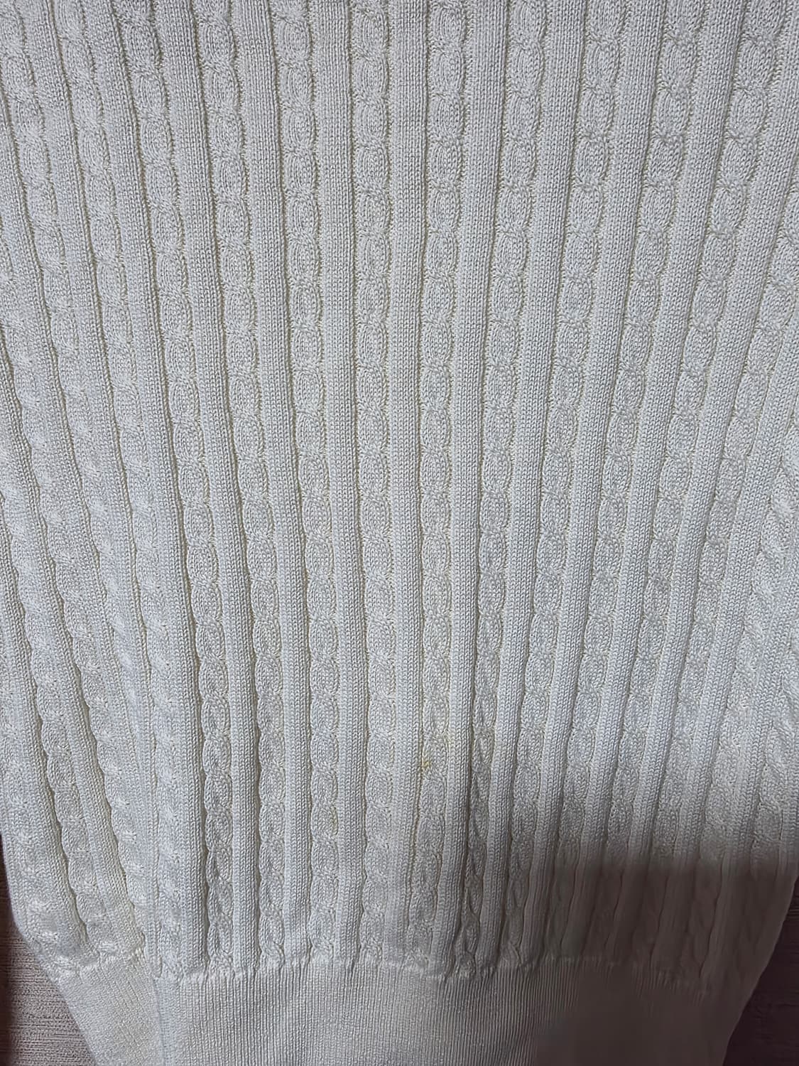 폴로 걸즈 크림색 가디건 XL 상품이미지7