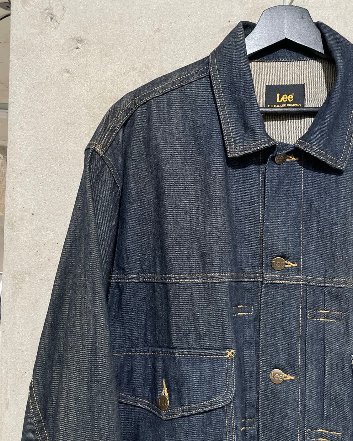 리 진청 트윈 포켓 데님 자켓 상품이미지2