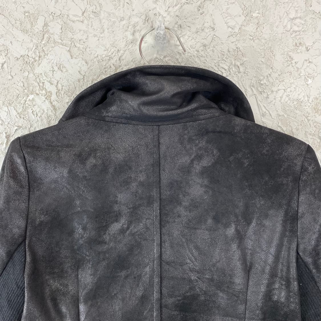 JPN VINTAGE 애시메트릭 지퍼 하이 넥 자켓 상품이미지6