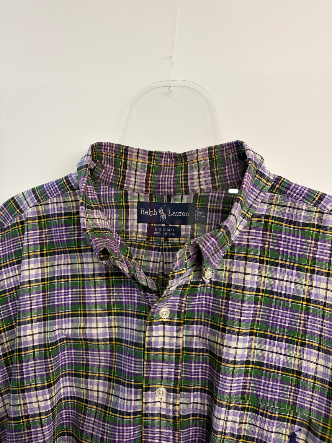 90s 폴로 랄프로렌 빅셔츠 XL 상품이미지2
