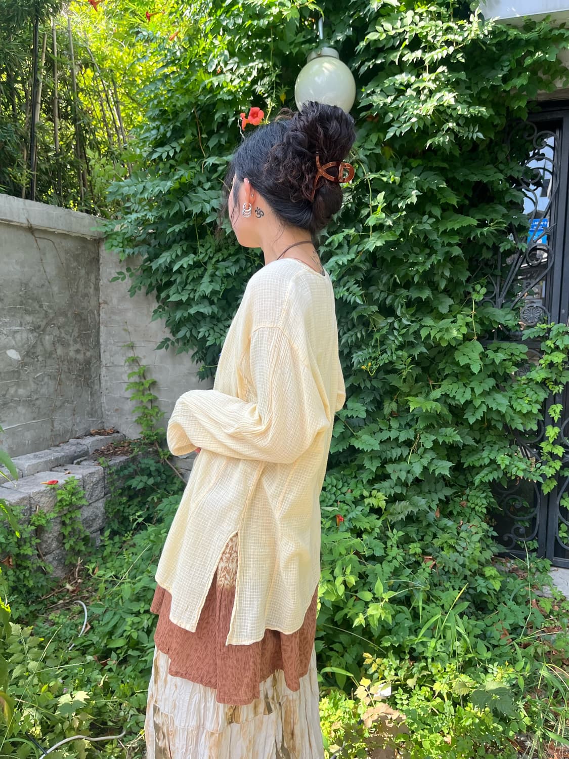 데일리 히피무드 롱 슬리브 상품이미지3