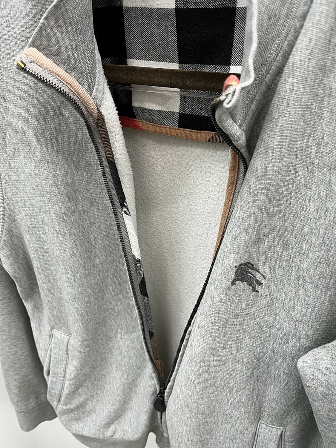 105) 버버리 런던 코튼 집업져지  상품이미지5