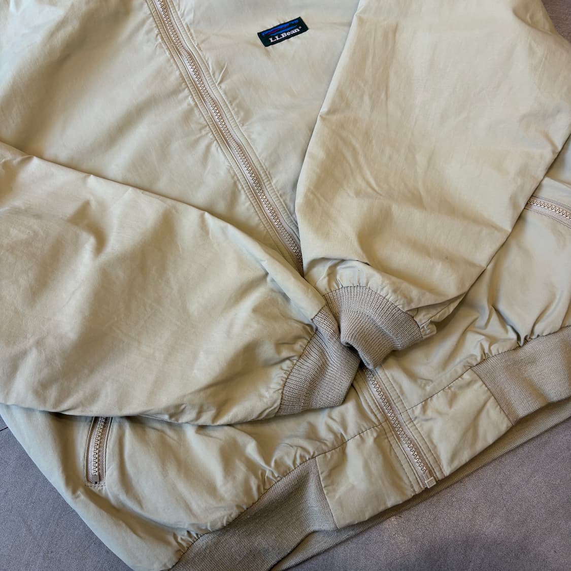 90s L.L.bean 90년대 미국 생산 엘엘빈 쓰리 시즌 베이지 웜업 상품이미지7