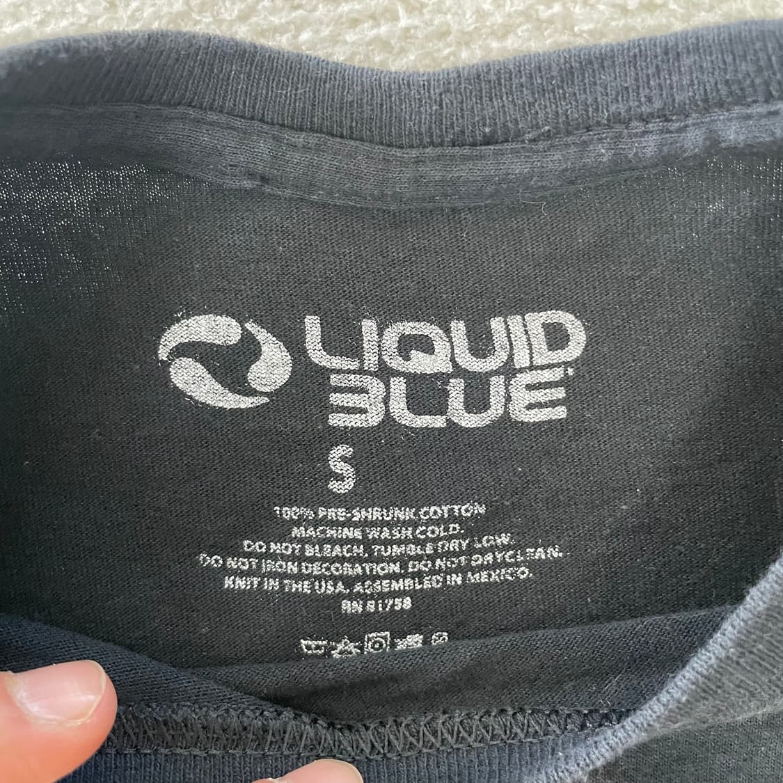 AC/DC Hells Bells 프린팅 반팔 티셔츠 상품이미지5