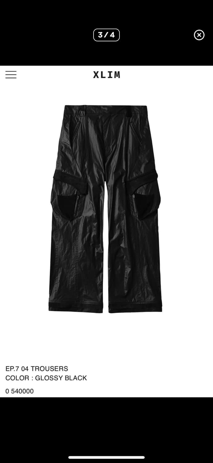 xlim ep7 04 trouser (M) 상품이미지3