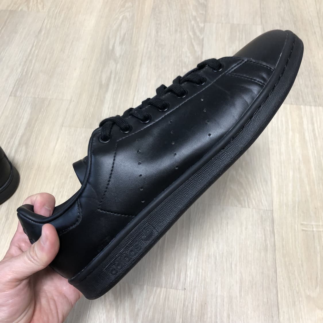 (280) 아디다스 adidas 스탠스미스 올블랙 올검 280 상품이미지9