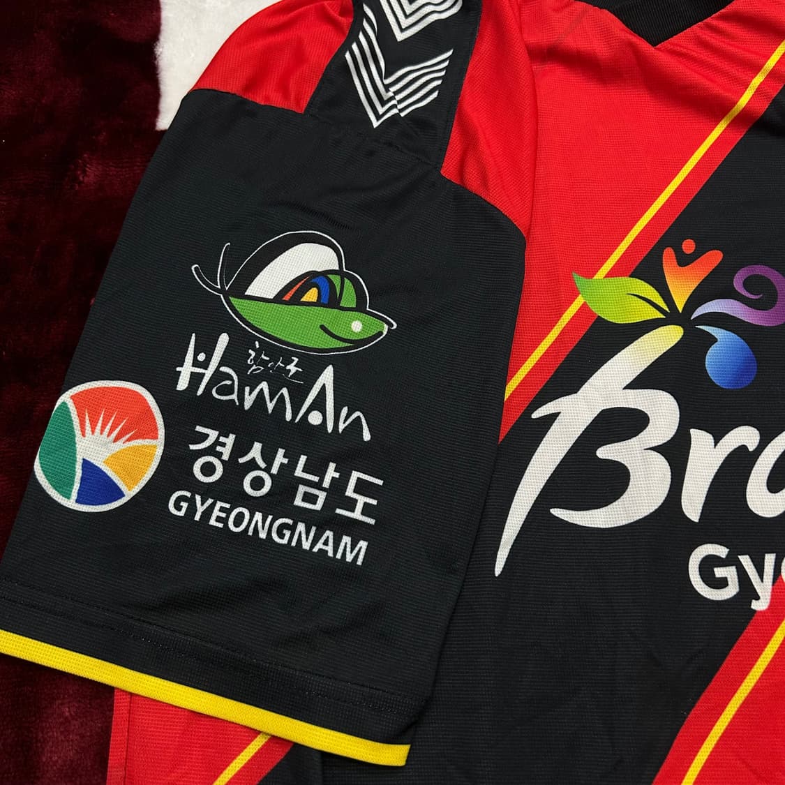 [XL]Hummel FC경남 유니폼/노마킹 상품이미지3