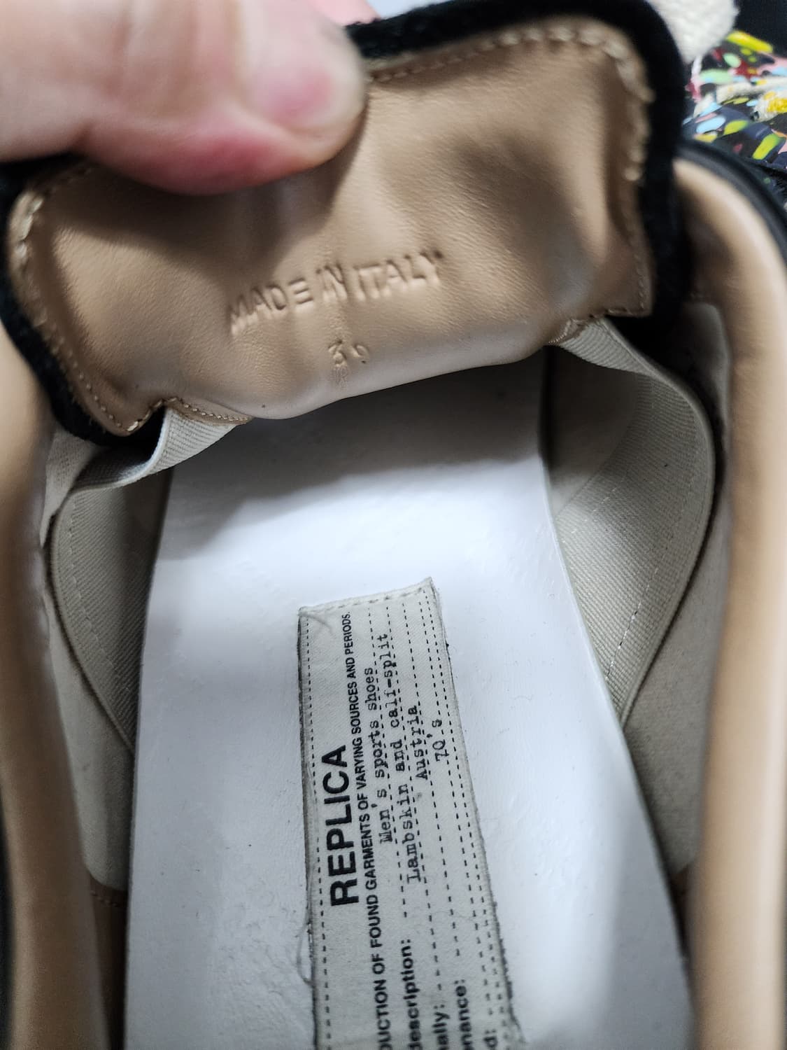 메종마르지엘라 독일군 페인팅 스니커즈 상품이미지6