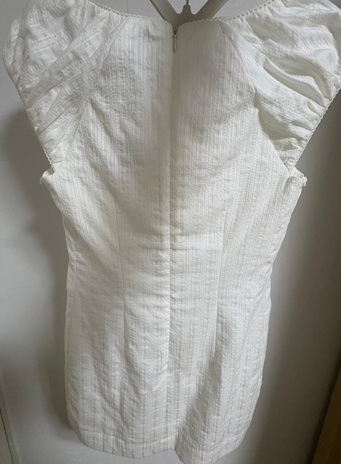 Kijun Pure Lace Mini Dress Off-White 상품이미지3