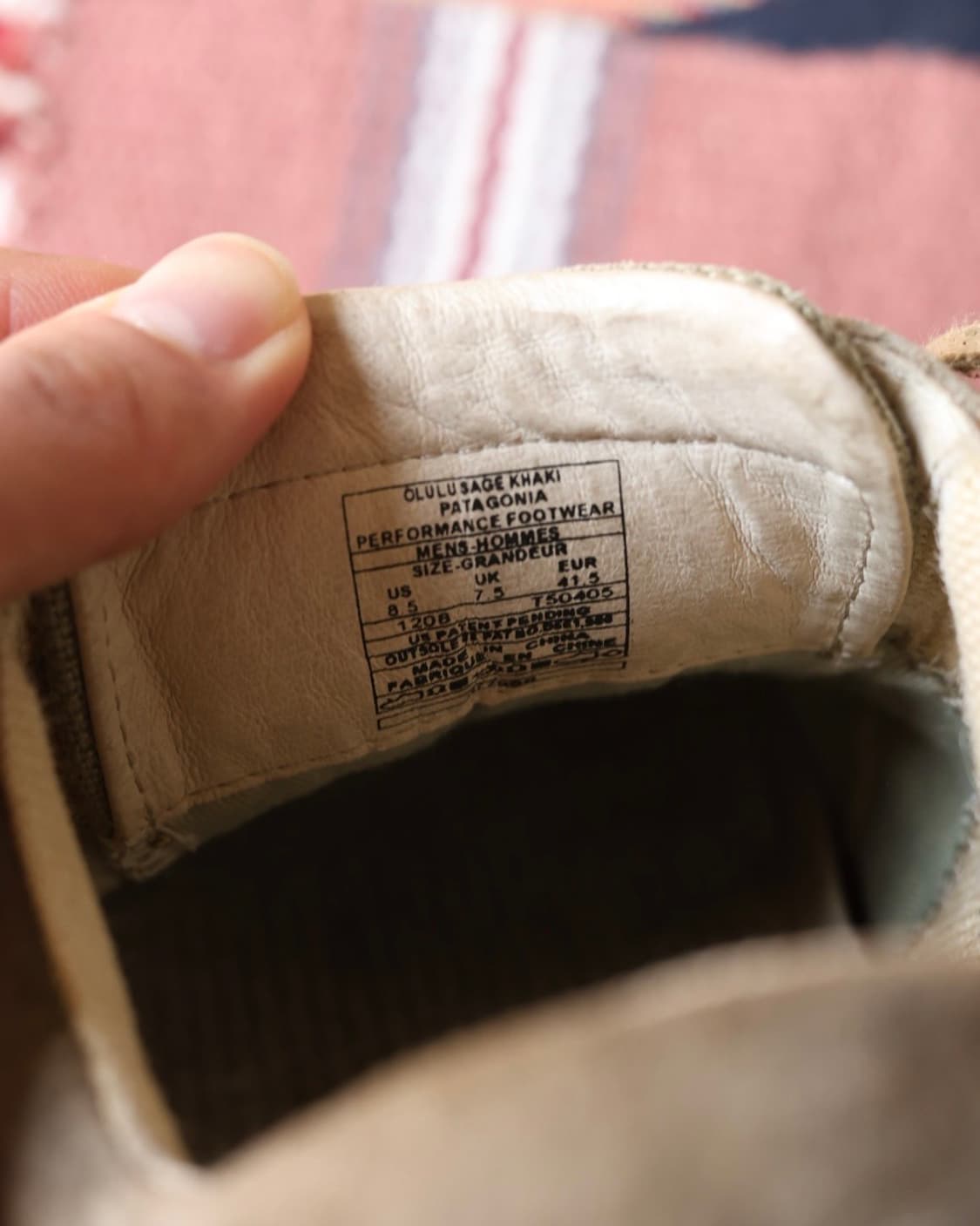 Patagonia Olulu Sneakers 파타고니아 올룰루 스니커즈 상품이미지8