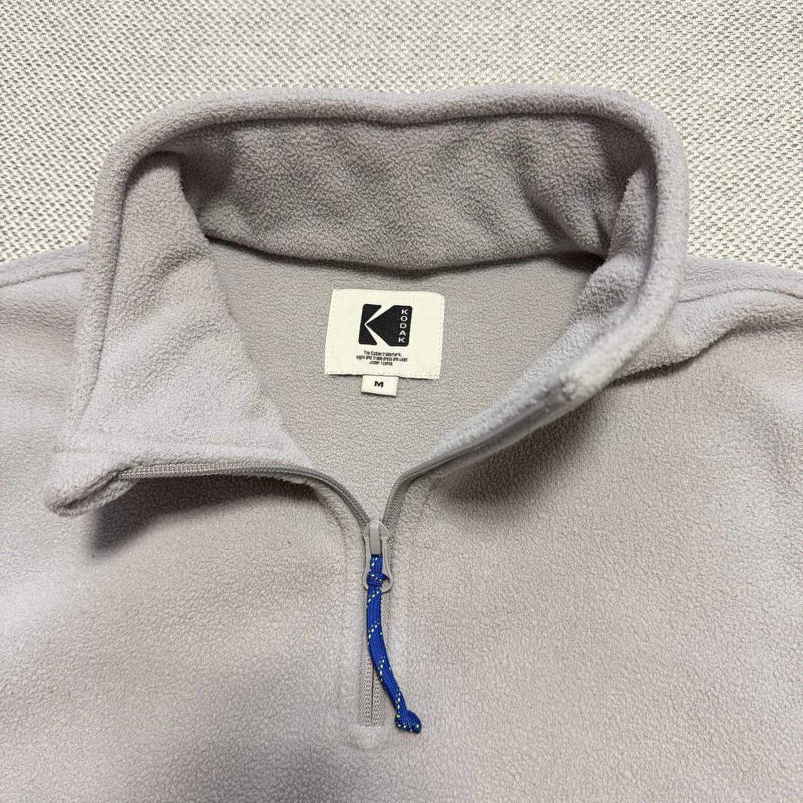 코닥 하프집업 플리스 맨투맨 상품이미지2