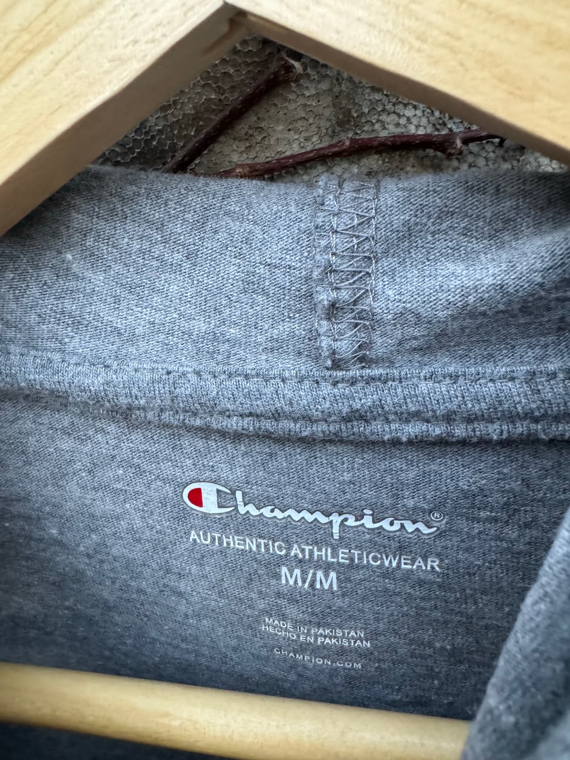 챔피온 빈티지 로고 롱슬리브 후드 후드티 맨투맨 상품이미지5