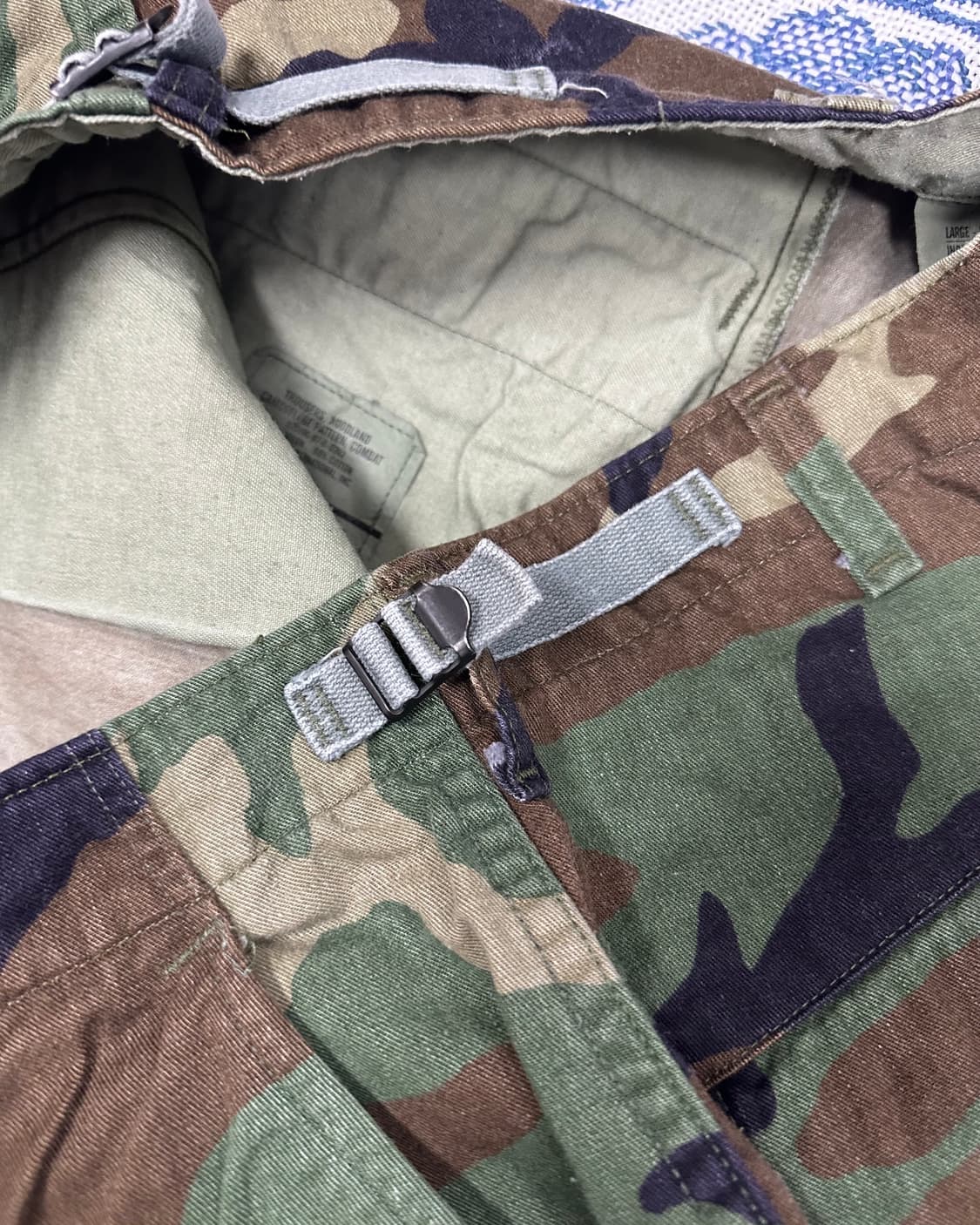 (허단48)90'S 우드랜드 밀리터리 카모 팬츠-M2229 상품이미지5