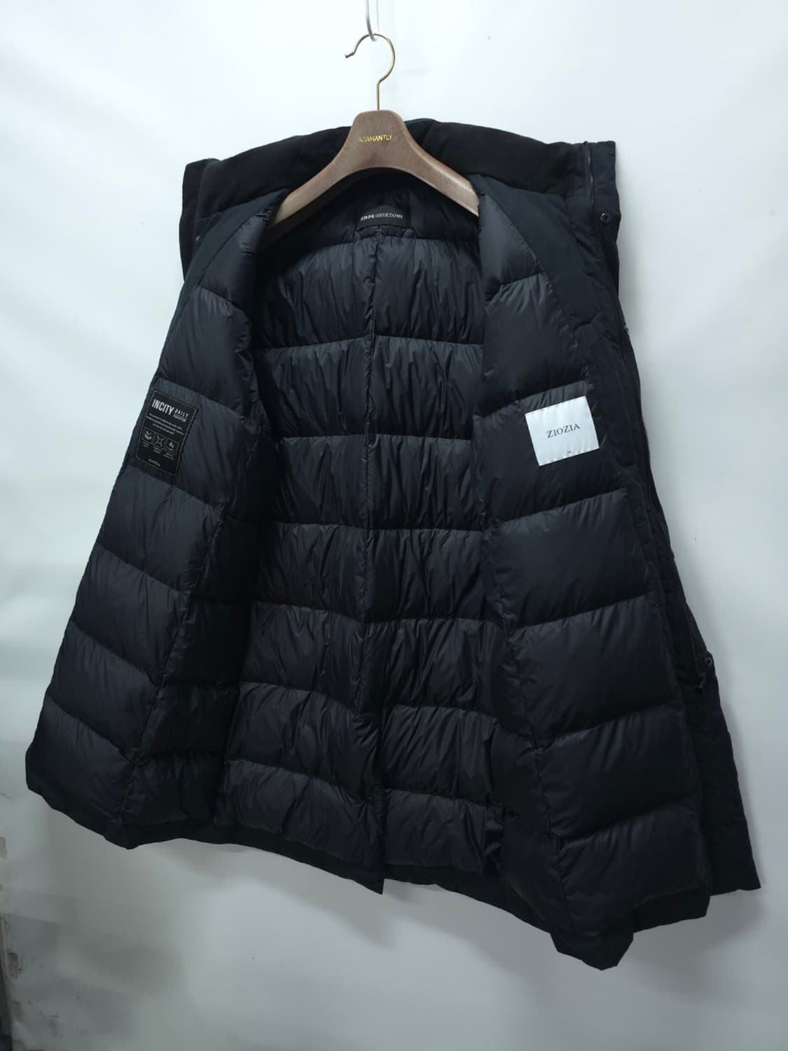 지오지아 남성 거위털 구스다운 패딩코트(새상품급) 상품이미지7