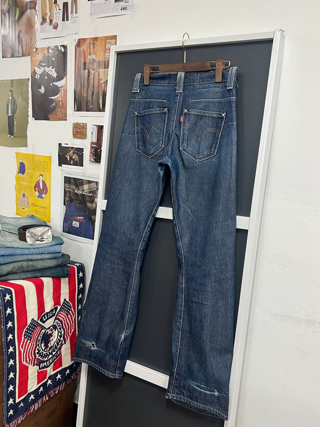 Levis 리바이스 엔지니어드 나팔핏 부츠컷 데님 팬츠 상품이미지1