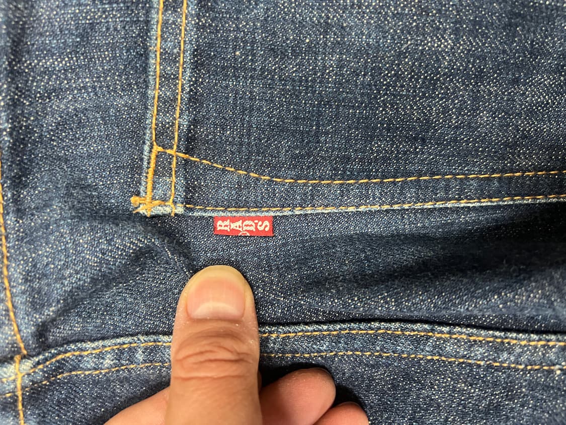 RADIALL(라디알) 셀비지 데님 팬츠 (32사이즈,신치백) 상품이미지6