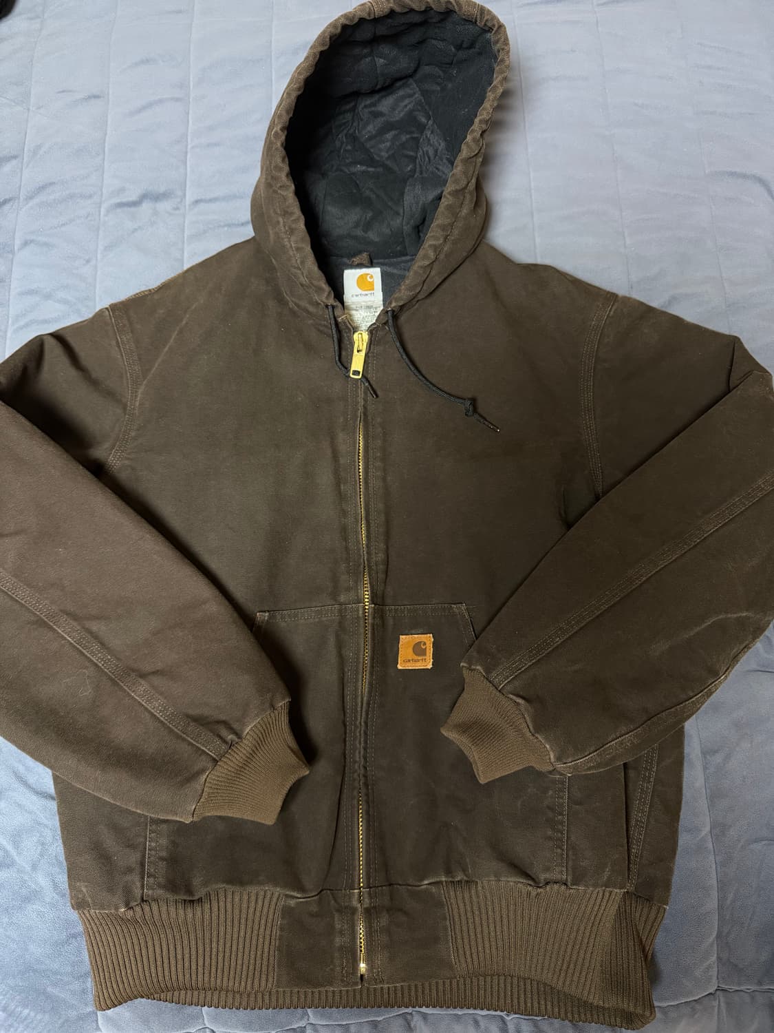 (M)칼하트 액티브 자켓 다크브라운 상품이미지1